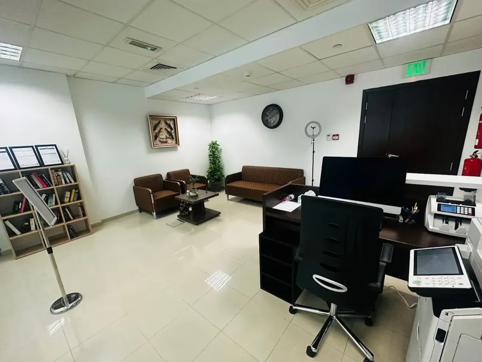 Reception and waiting area at Skills Legal office